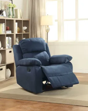 36 X 36 X 41 Brown Microfiber Recliner