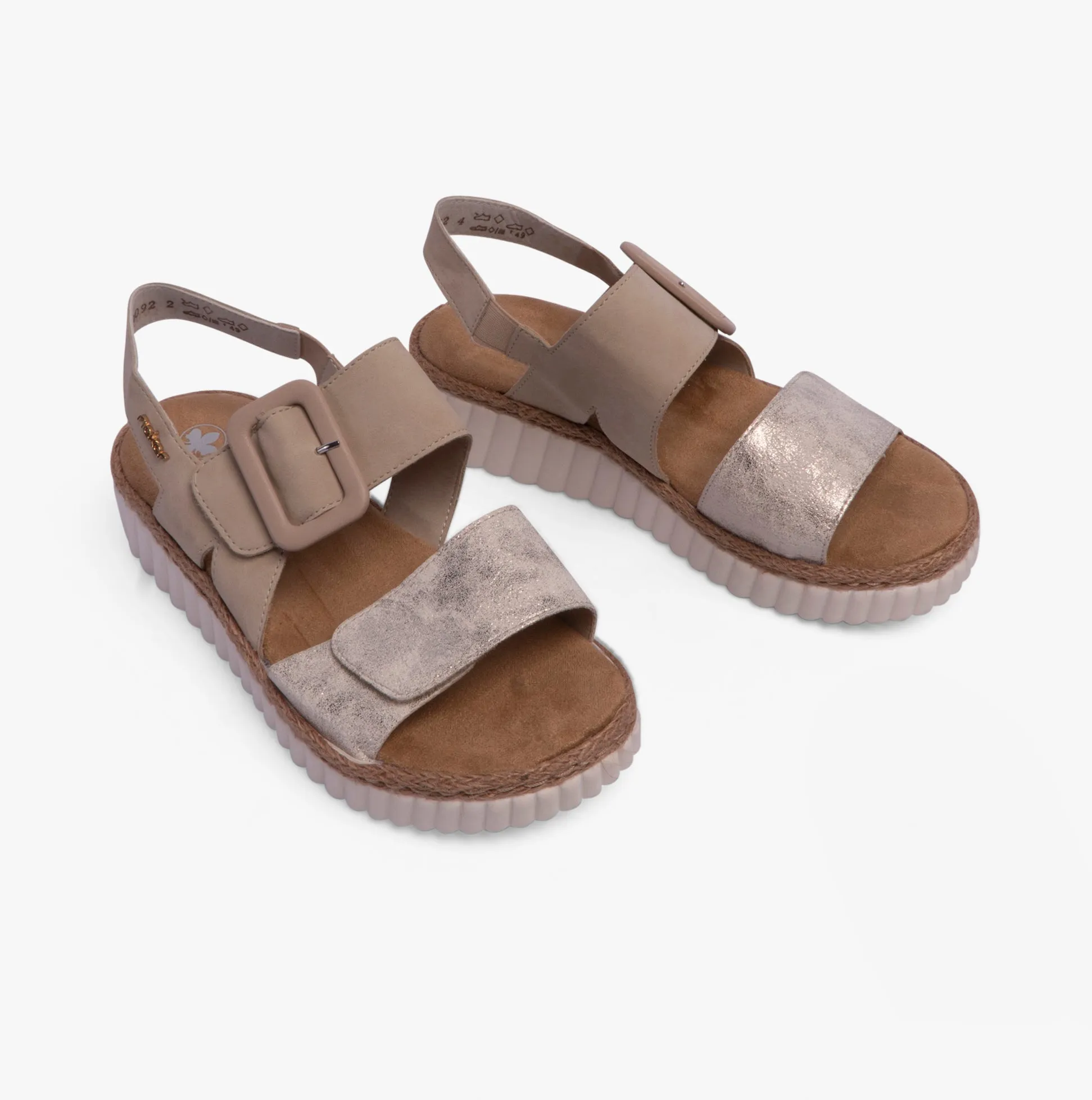 69260-60 Womens Sandals Beige