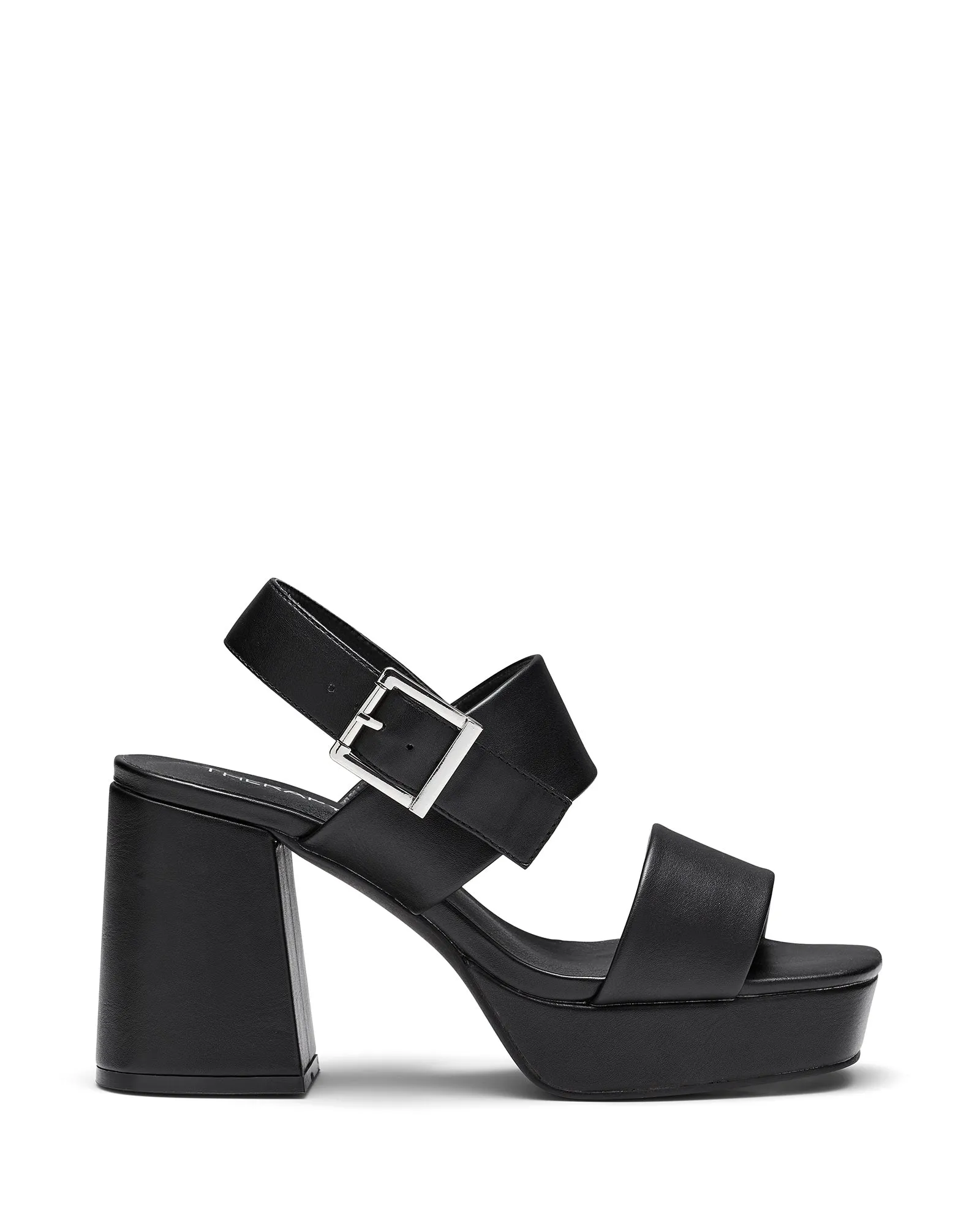 Austin Platform Heel Black