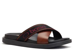 Base London Oracle Waxy Mens Mule Sandal