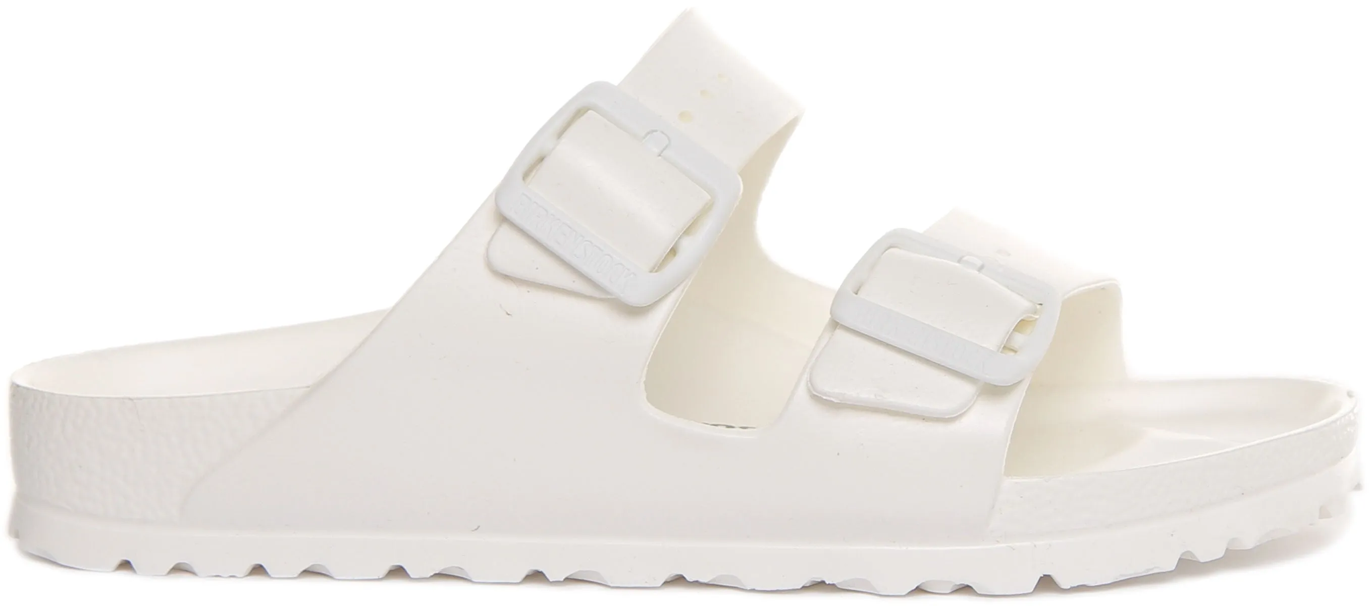 Birkenstock Arizona Eva In White | Narrow Fit