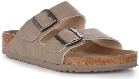 Birkenstock Arizona Vegan In Taupe | Regular Fit