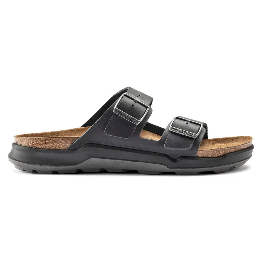 Birkenstock Men's Arizona Rugged - Black Oiled Leather