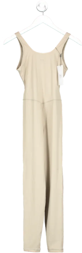 BOA Beige Base Sculpting Tank Unitard UK XS