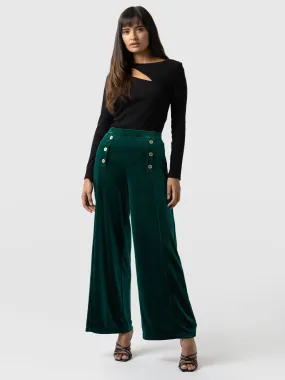 Chelsea Pant - Jewel Green