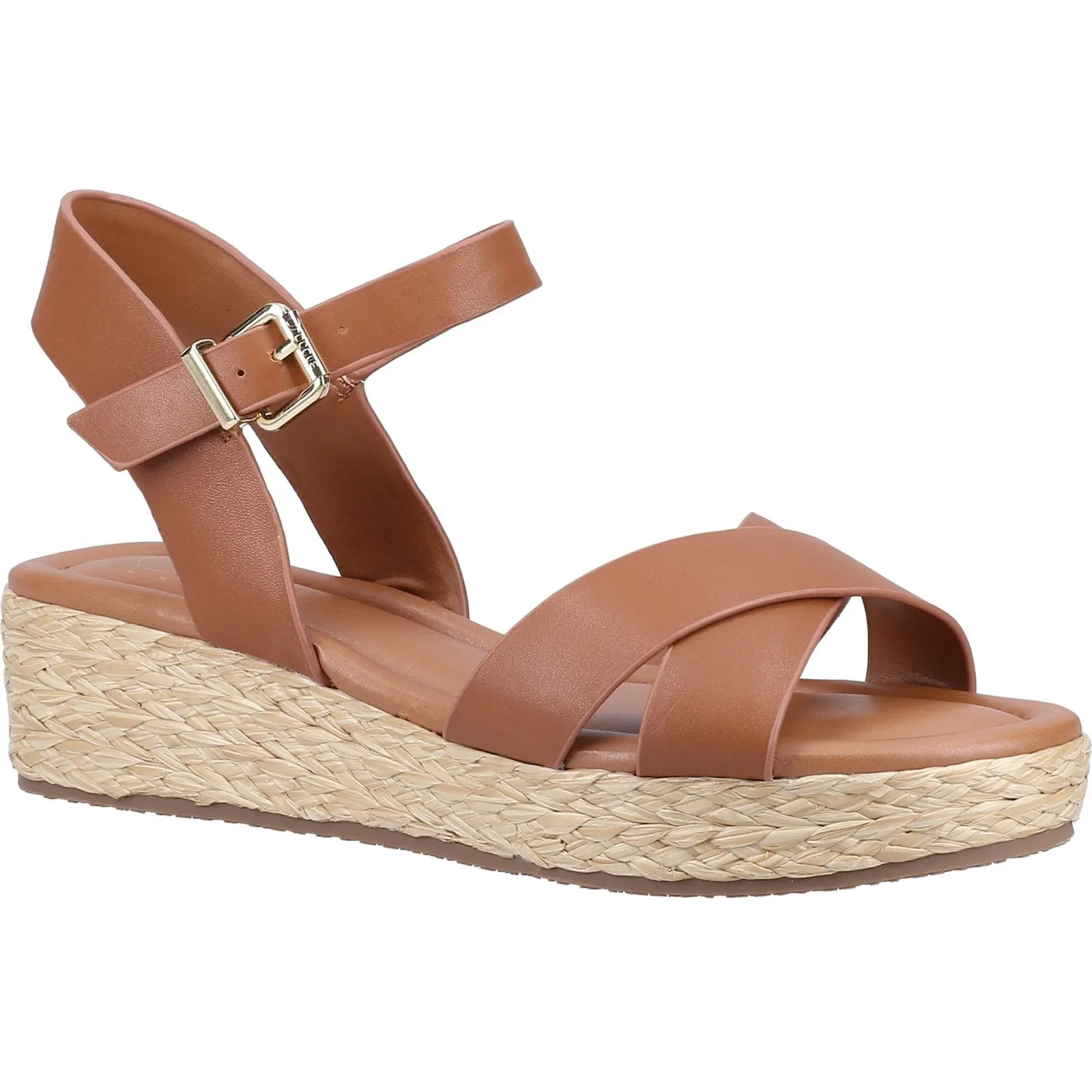 Dune Linnie Womens Leather Flatform Sandals - Stylish & Comfortable