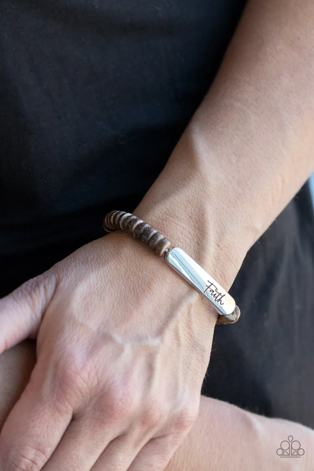 Full Faith - Brown Bracelet