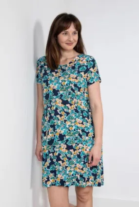 Lily & Me - Seascape Dress Iris - Navy