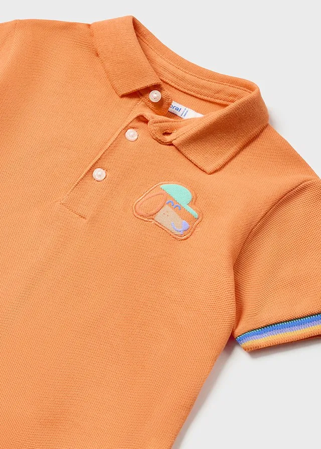 Mayoral Baby Boys Tangerine Polo