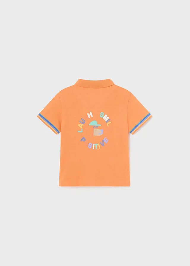 Mayoral Baby Boys Tangerine Polo