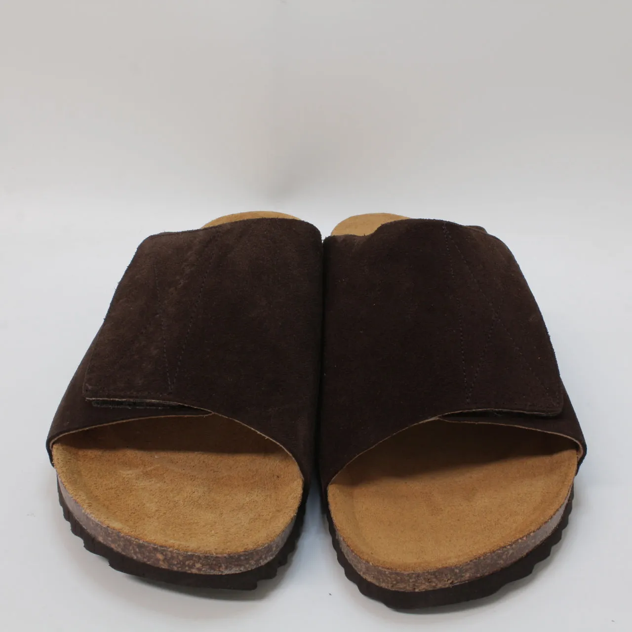 Mens Office Santiago Suede Sliders Chocolate Suede Uk Size 11