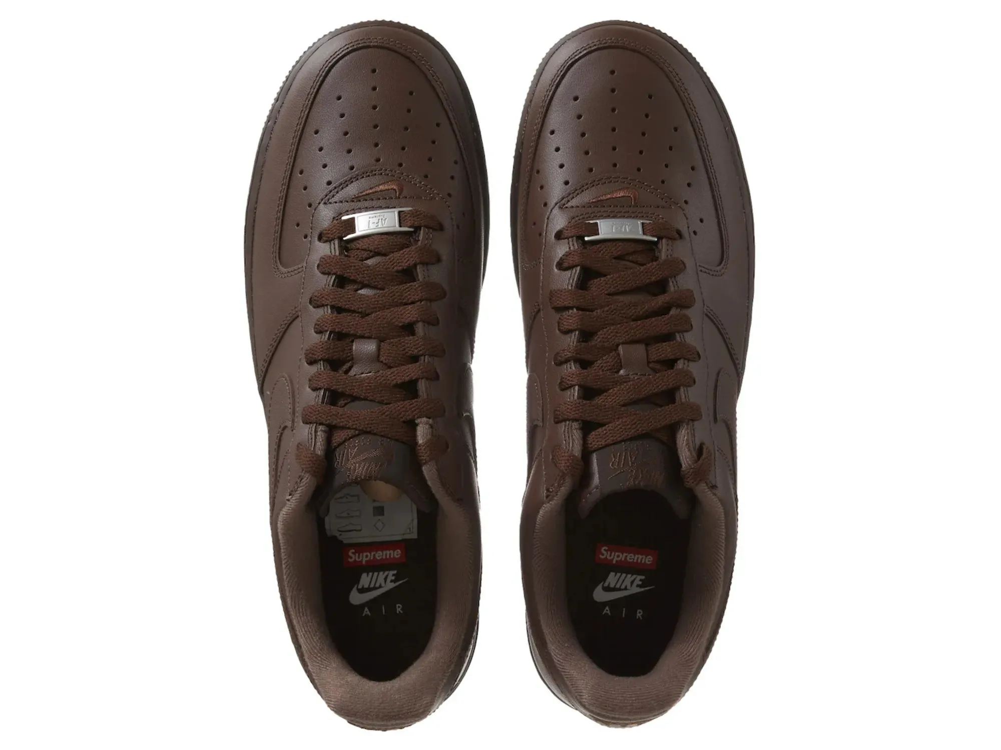 Nike Air Force 1 Low X Supreme "Baroque Brown"