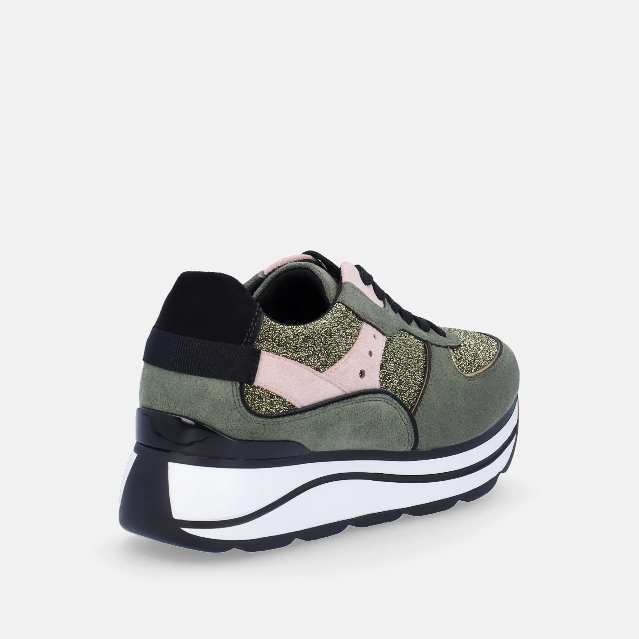 Sneakers colorate Platform