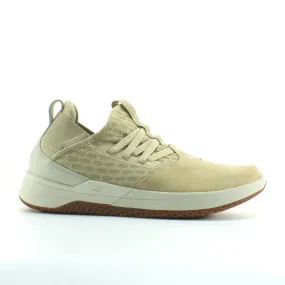 Supra Titanium Beige Synthetic Mens Lace Up Running Trainers 05673 232