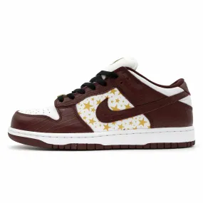 SUPREME X NIKE SB DUNK LOW STARS BARKROOT BROWN 2021