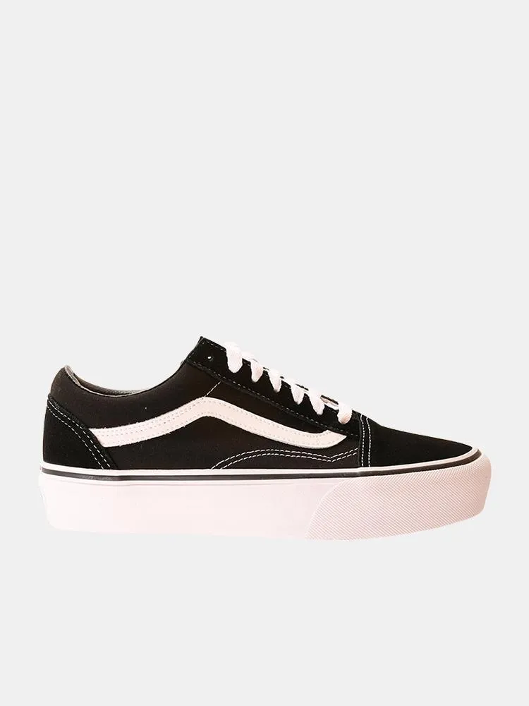 Vans Old Skool Platform - Black / White