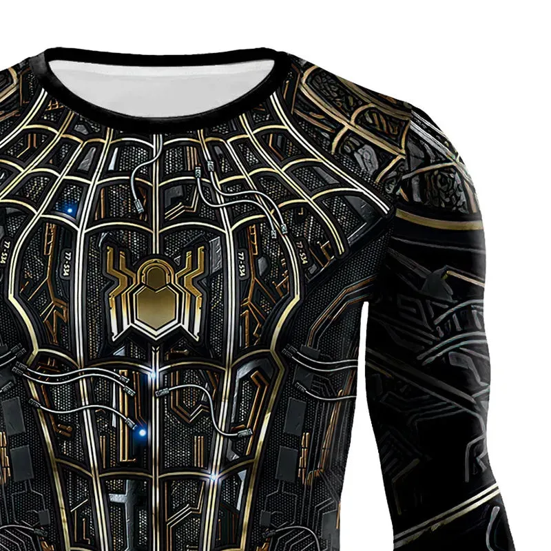 Warrior 'Brown Recluse' Long Sleeve Compression Rashguard