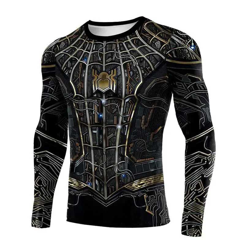 Warrior 'Brown Recluse' Long Sleeve Compression Rashguard